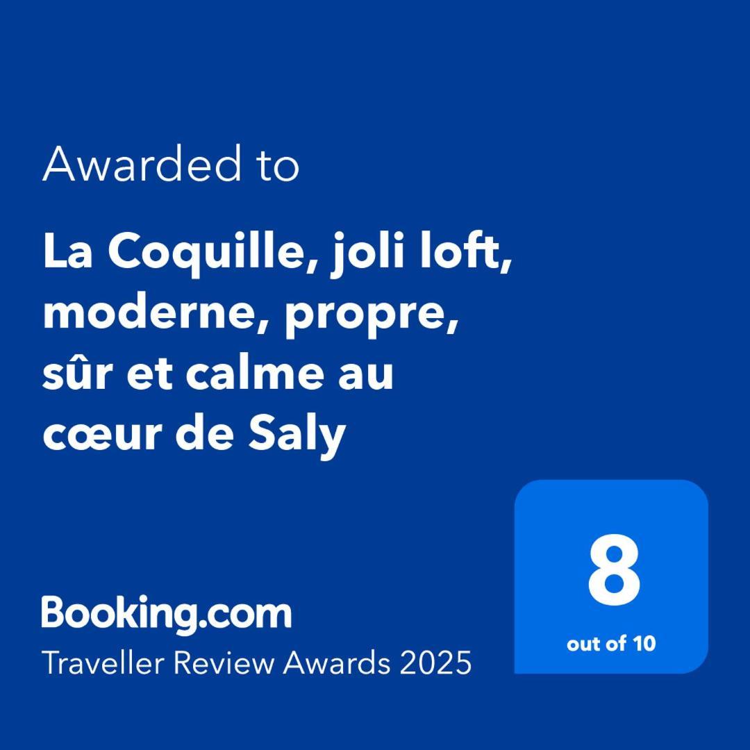 "La Coquille", Joli Loft, Moderne, Propre, Sur Et Calme Au Coeur De Saly Apartamento Exterior foto